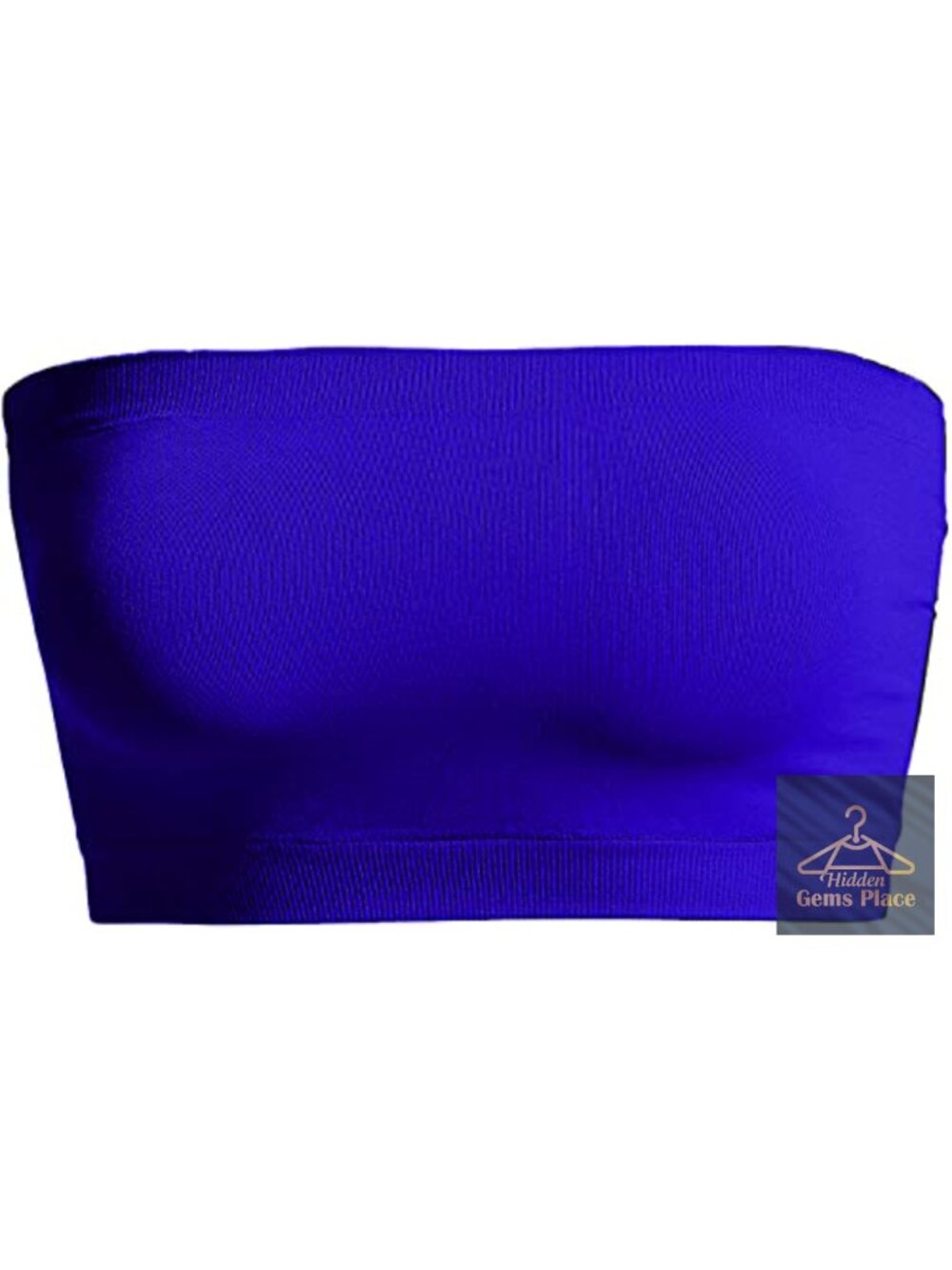 Strapless Seamless Tube Top Crop Top Stretchy Nylon Spandex Bandeau